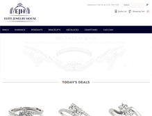 Tablet Screenshot of elitejewelryhouse.com